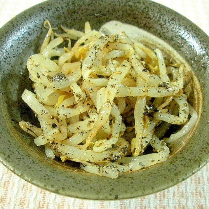 ゆでもやしの中華風ごま和え レシピ 作り方 By エゾモモンガさん 楽天レシピ